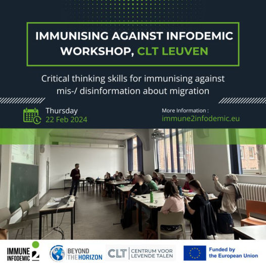 workshop on “Tools to immunise our citizens against #misinformation and #disinformation
